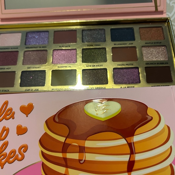 🍭 Too Faced Eye Shadow Palette 16 Maple Syrup Pancake Sleeping In Breakfast Bed - Picture 2 of 2
